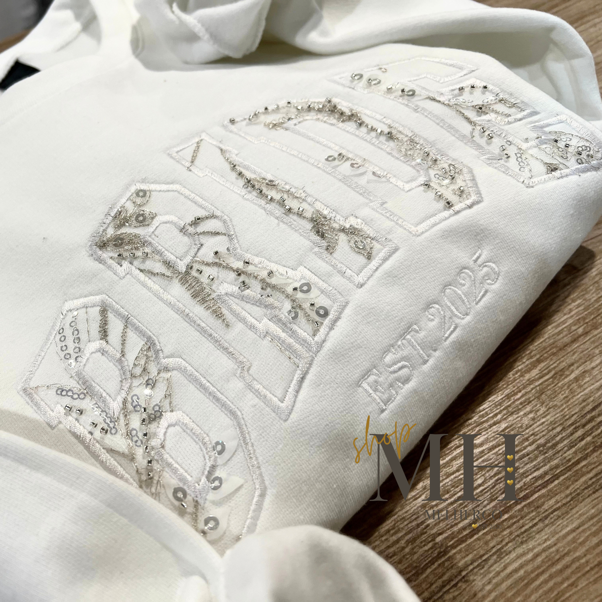 Embroidered BRIDE Sweatshirt