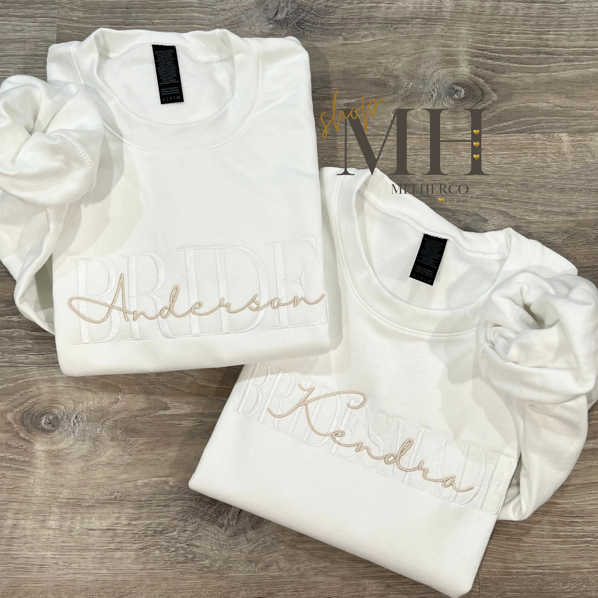 Embroidered BRIDE Sweatshirt