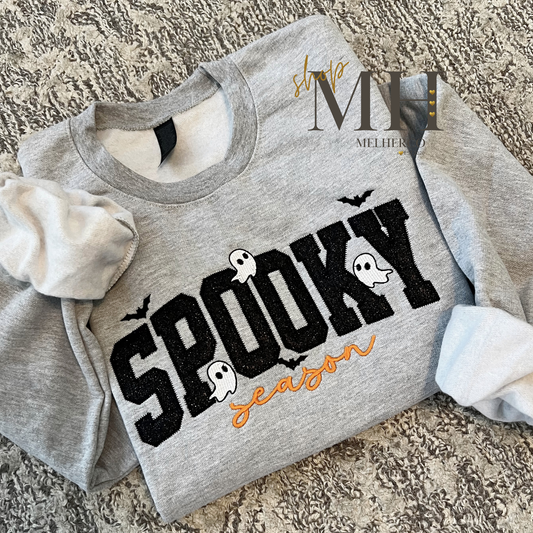 Embroidered SPOOKY Season Sweatshirt